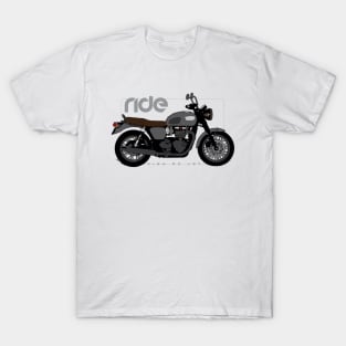 Ride t120 black bw T-Shirt